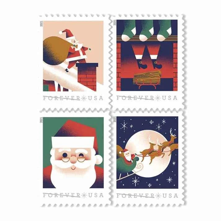 2021 A Visit from St. Nick Forever Stamps