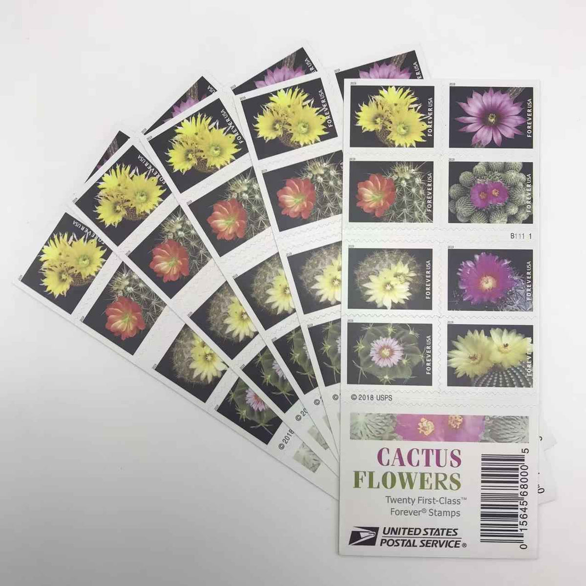 2019 Cactus Flowers Forever Stamps 100 pcs