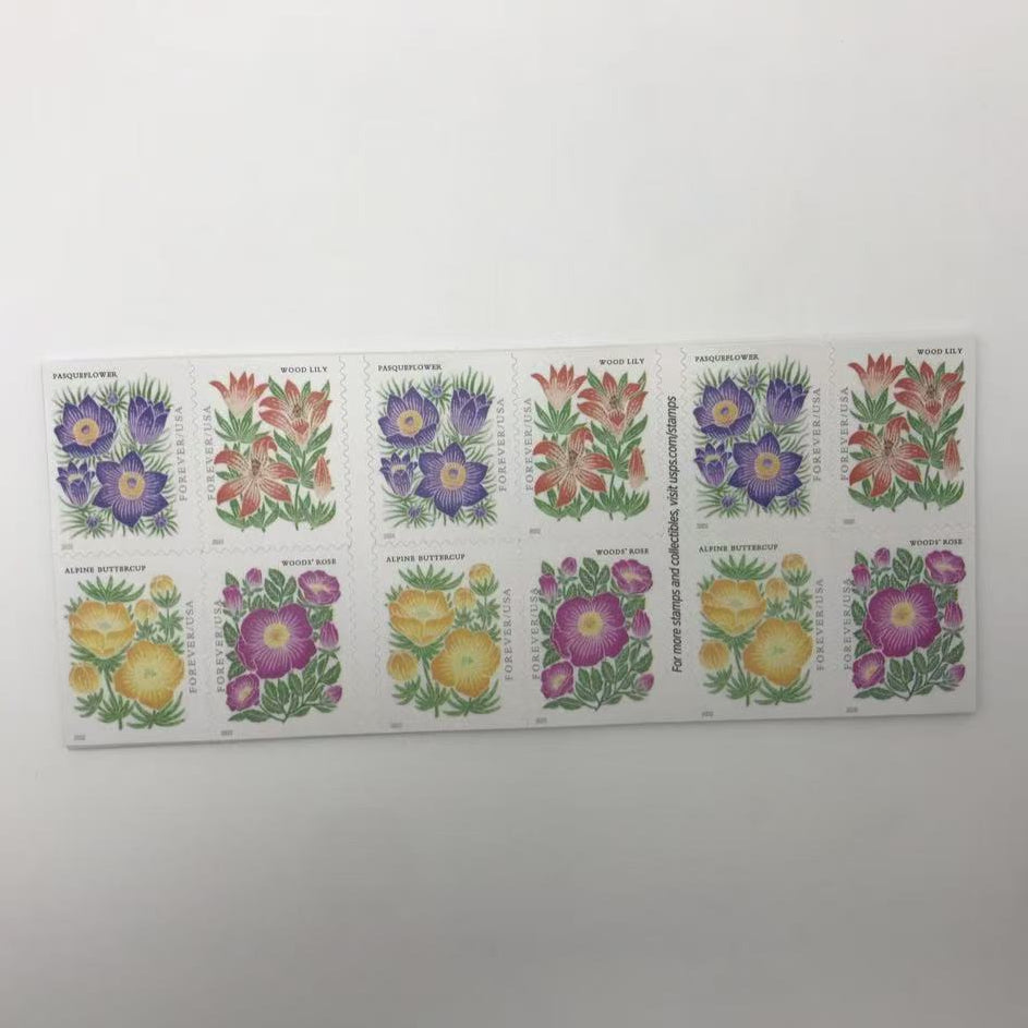 2022 Mountain Flora Forever Stamps
