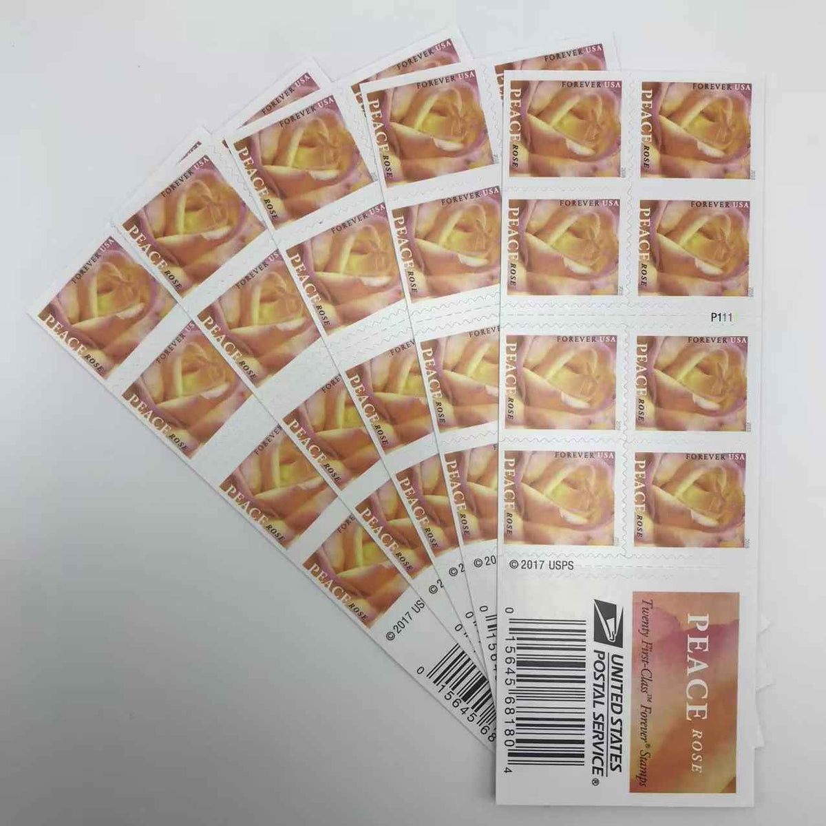 2018 Peace Rose Forever Stamps