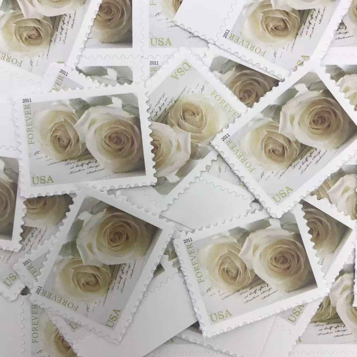 2011 Wedding Roses Forever Stamps