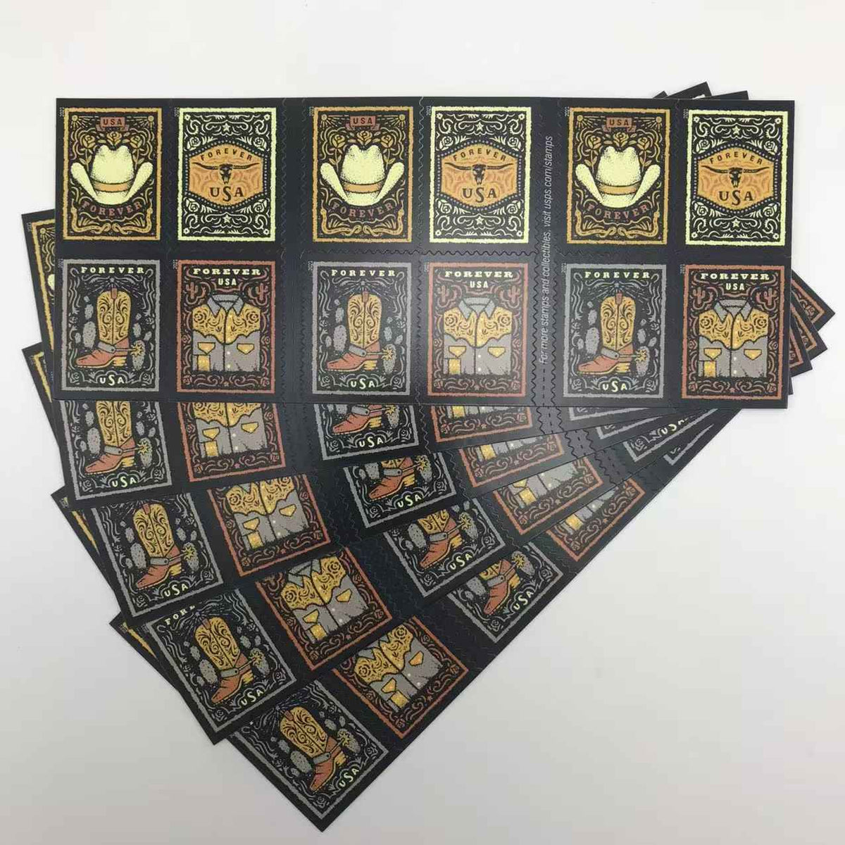 2021 Western Wear Forever Stamps