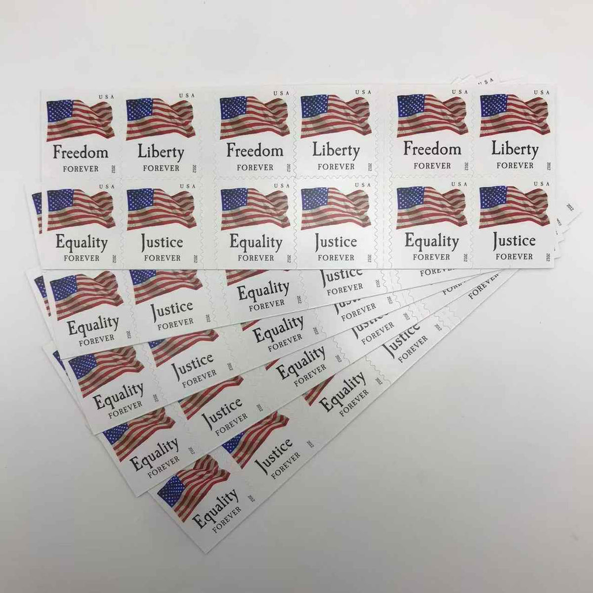 2012 Four Flags Forever Stamps