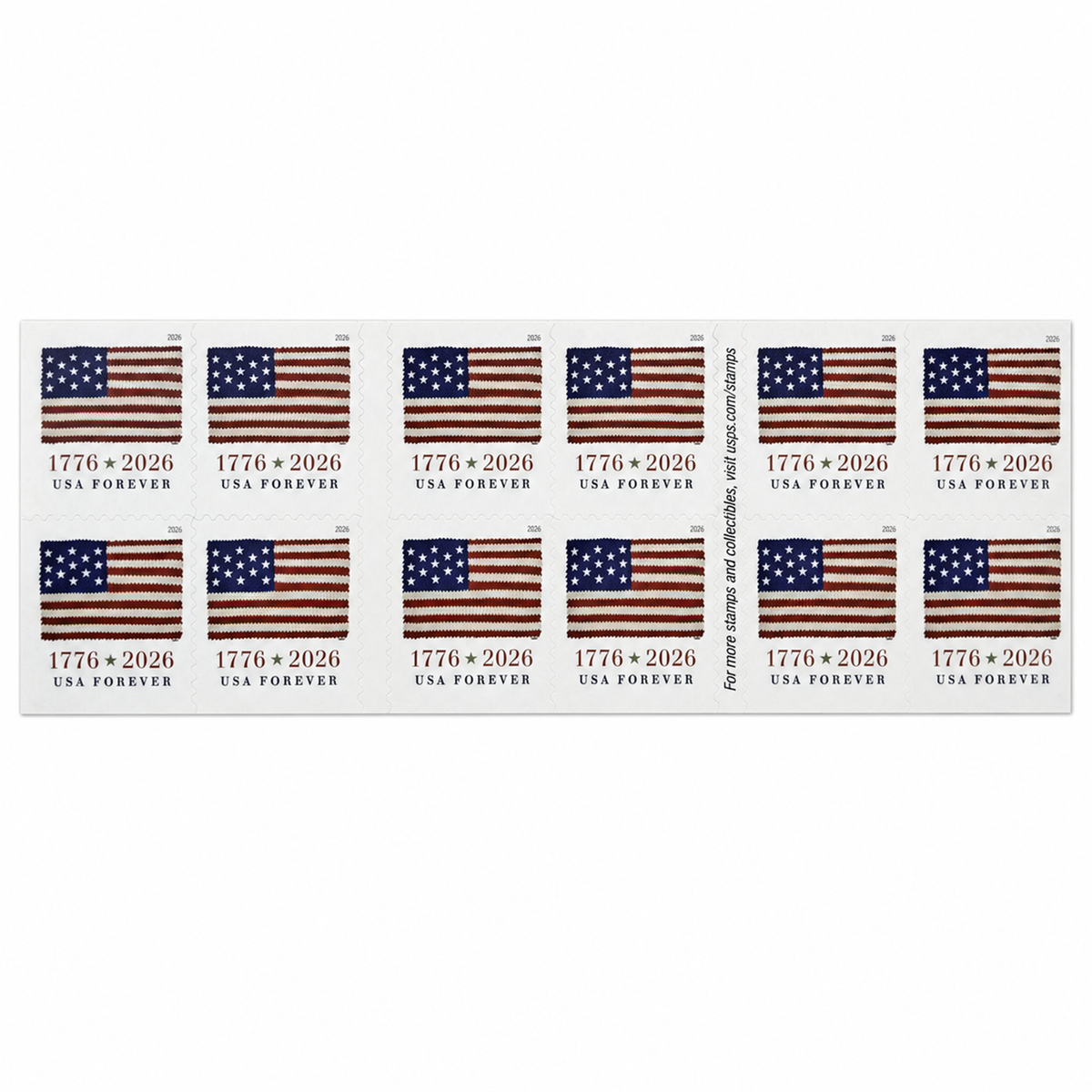 2026 Flag Forever Stamps Books