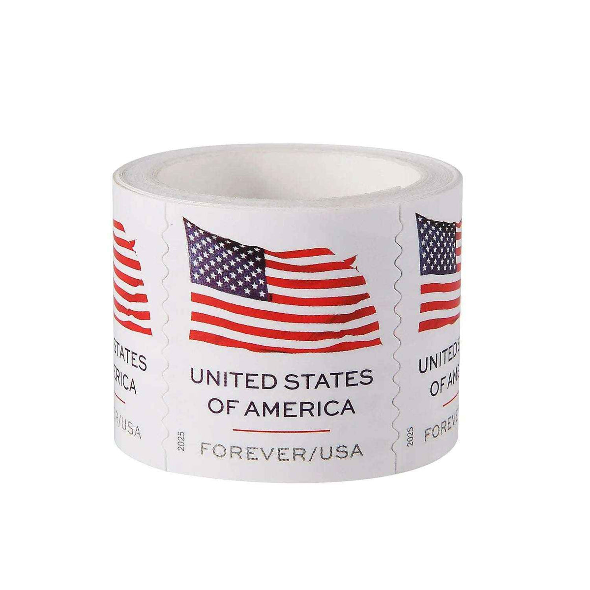 2025 US Flag Forever Stamp Roll
