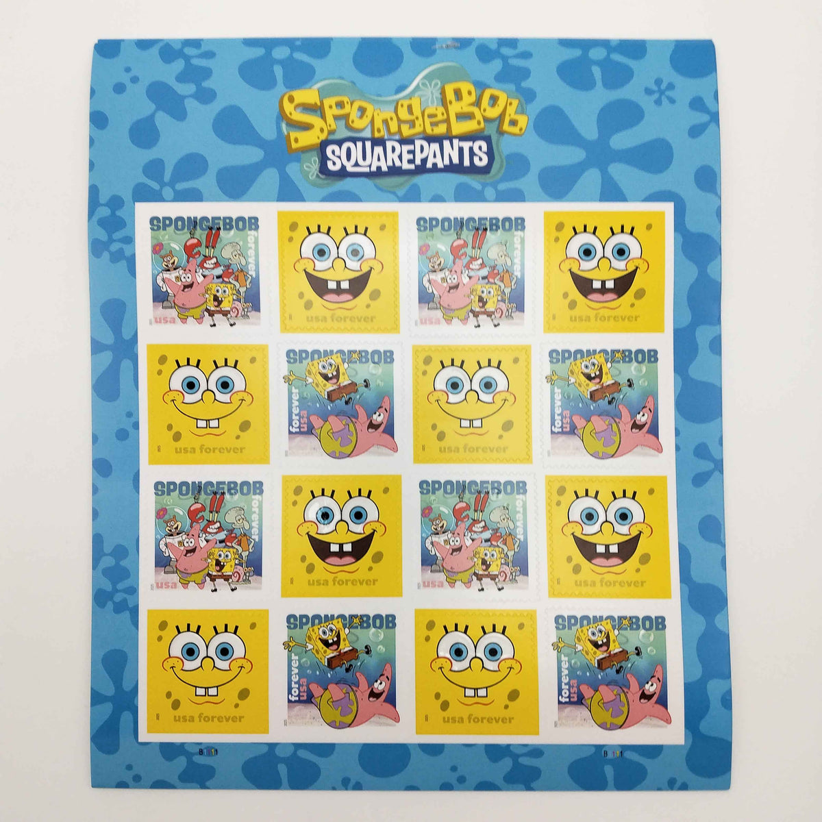 SpongeBob SquarePants Forever Stamps – 80 pcs