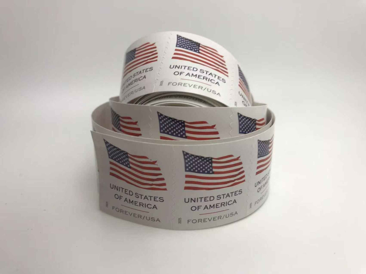 2025 US Flag Forever Stamp Roll