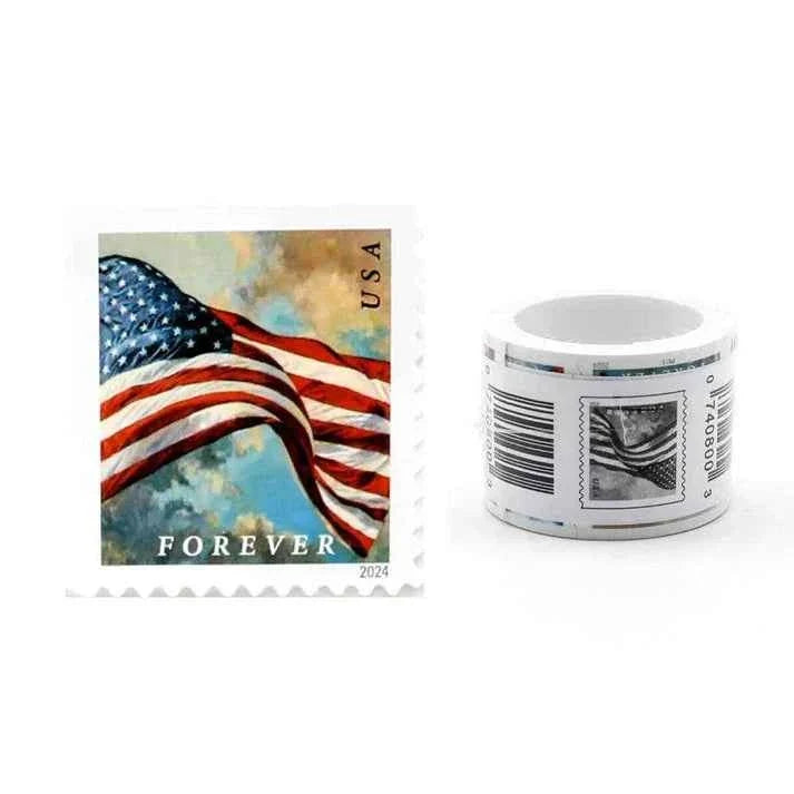 2024 Flag Forever Stamp Rolls