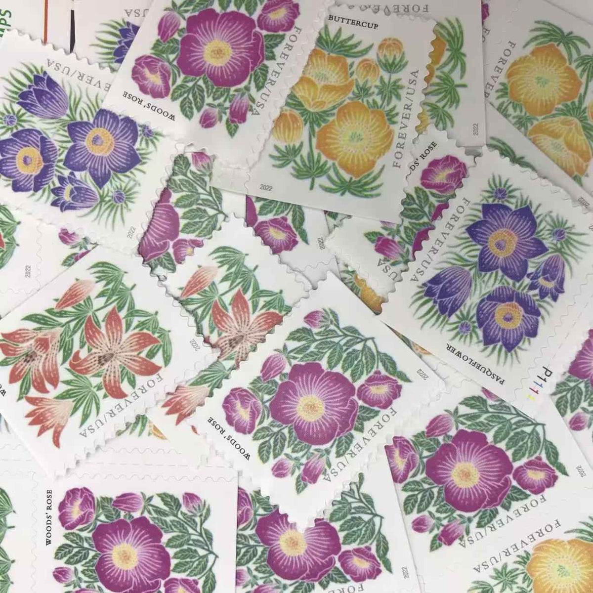 2022 Mountain Flora Forever Stamps