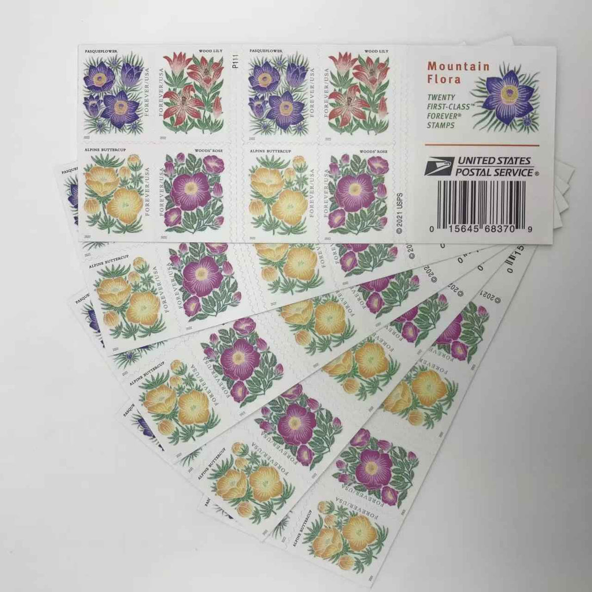 2022 Mountain Flora Forever Stamps
