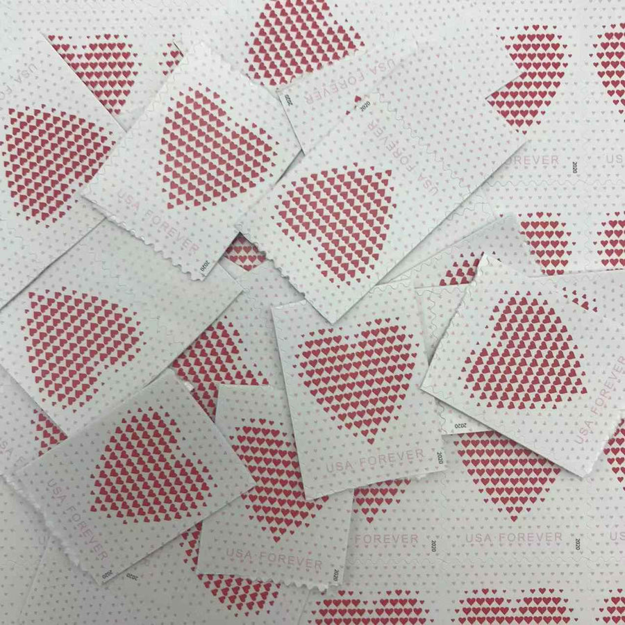 Made of Hearts Forever Stamps