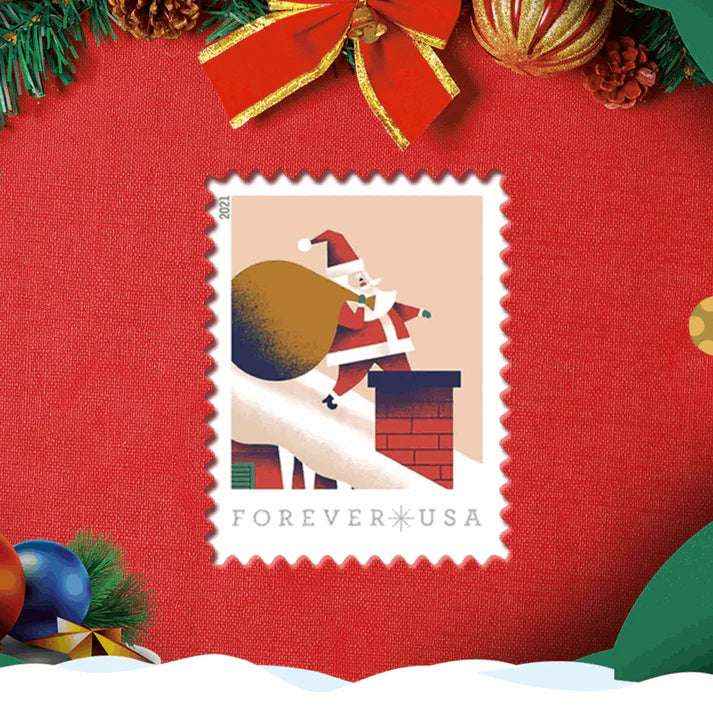 2021 A Visit from St. Nick Forever Stamps